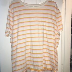 Striped pocket tee